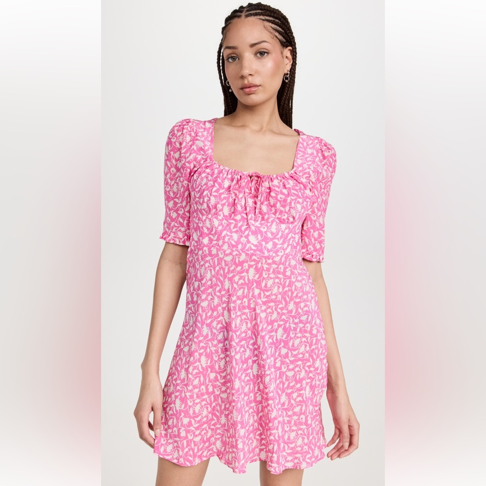 RIXO pink Lilita Dress